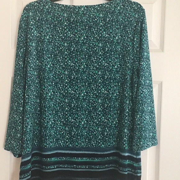 Croft & Barrow Long Sleeve Tunic - Picture 2 of 5